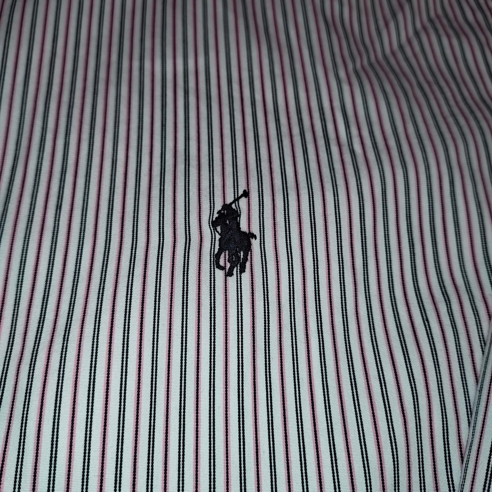 Polo Ralph Lauren Men's Long Sleeve Striped Button Shirt Classic Fit 16.5 32/33 - Picture 4 of 11